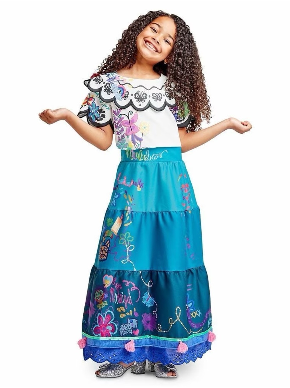 Disney Store Encanto Mirabel Costume Dress for Girls